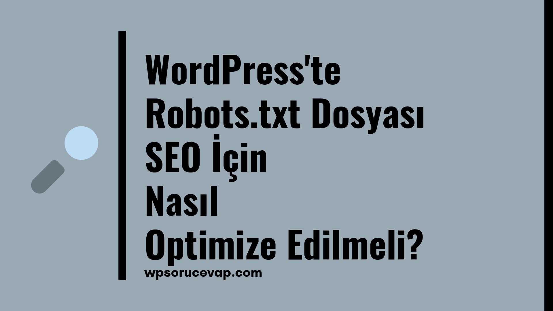 WordPress Robots.txt Dosyası SEO İçin Nasıl Optimize Edilmeli?